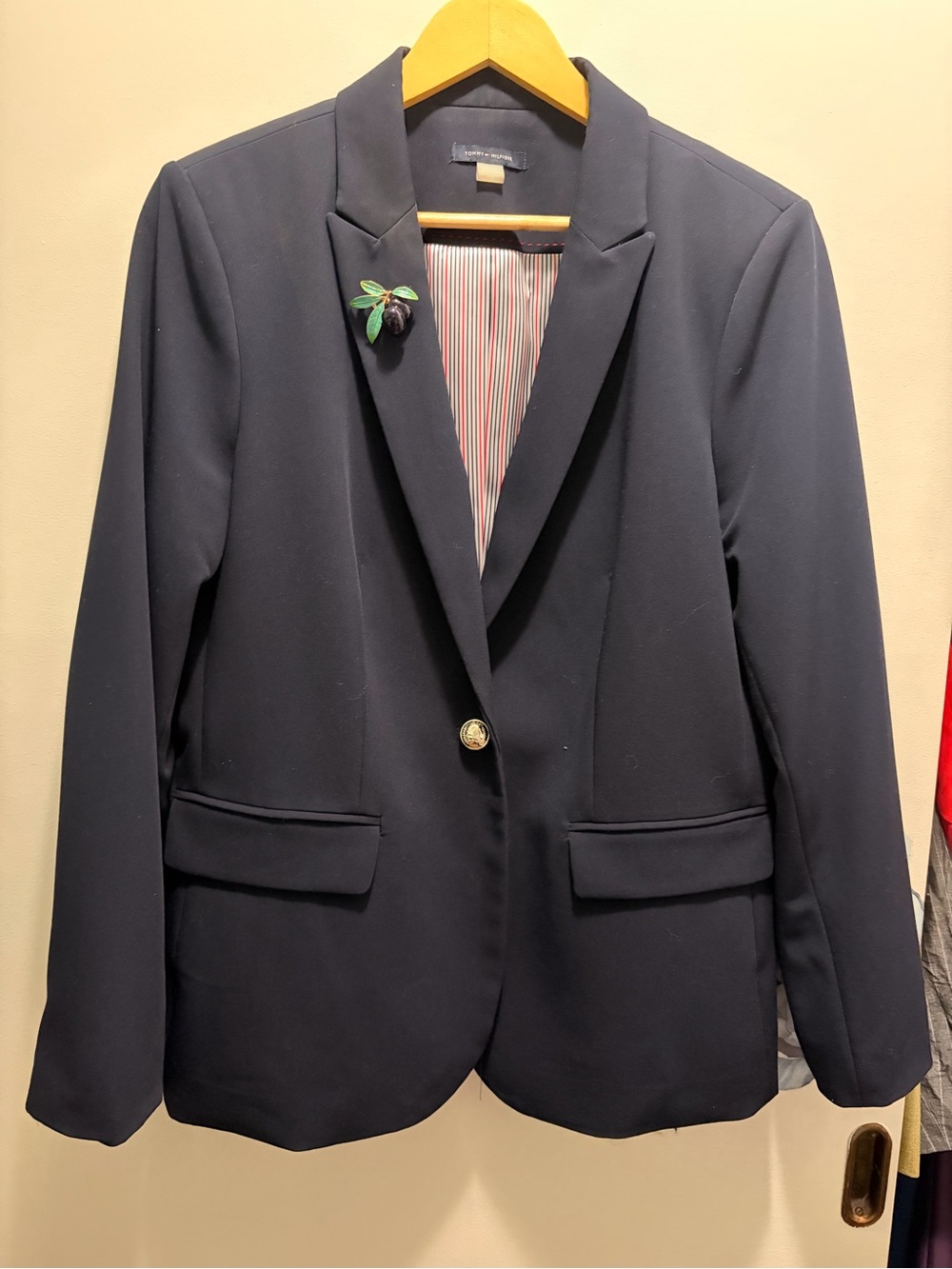 Navy Women's Blazer Jacket, Size 14, Tommy Hilfiger